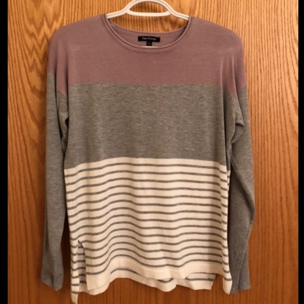 Pink Clover Tonya crew neck pullover sweater